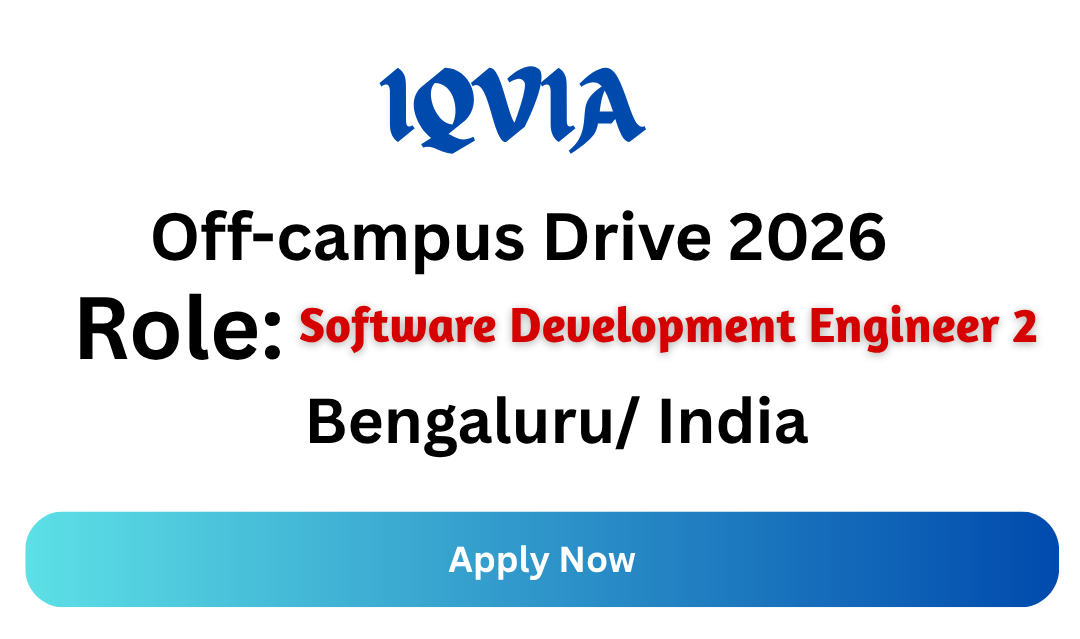 IQVIA Off-campus Drive 2026