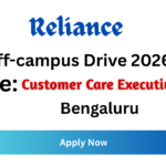 Reliance Jio Off-campus Drive 2026