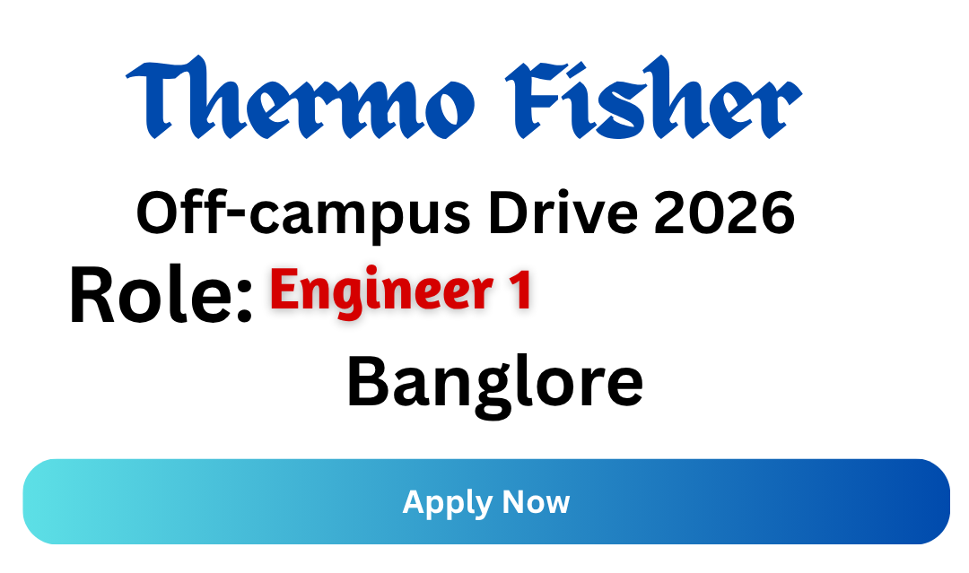 Thermo Fisher Off-campus Drive 2026