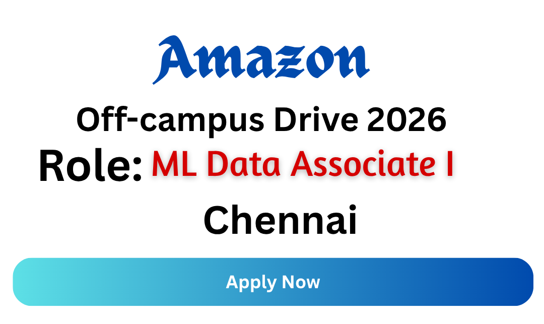 Amazon Off-campus Drive 2026
