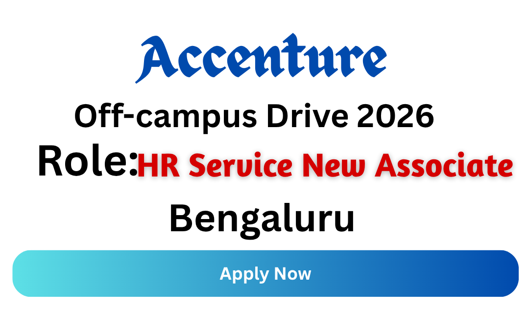 Accenture Off-campus Drive 2026
