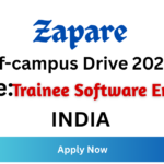 Zapare Off-campus Drive 2026