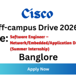 Cisco Off-campus Drive 2026
