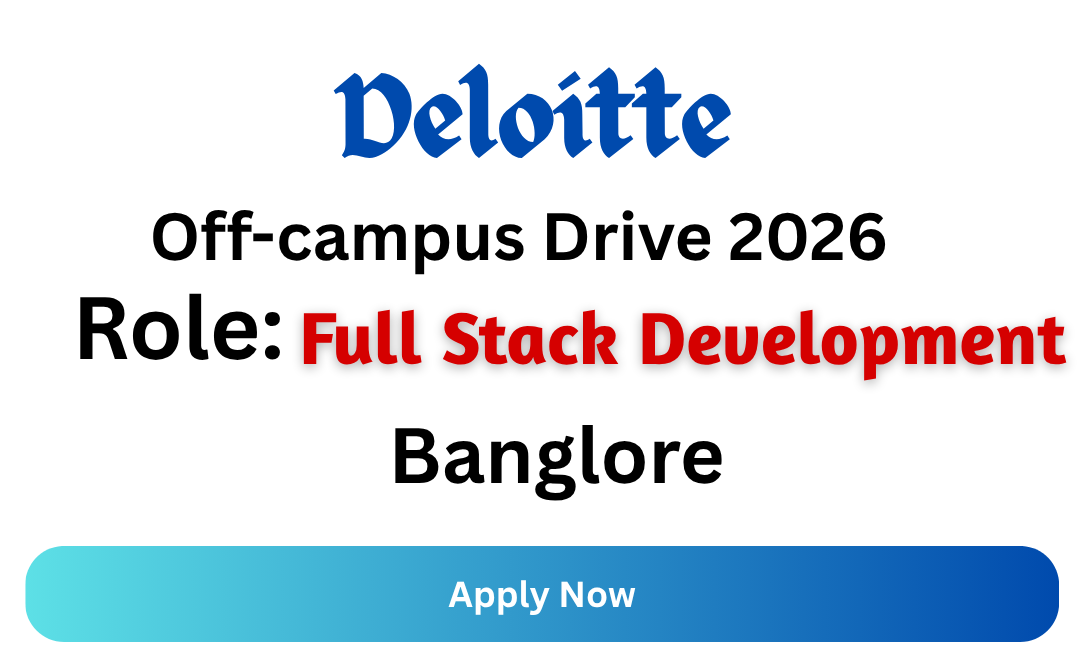 Deloitte Off-campus Drive 2026