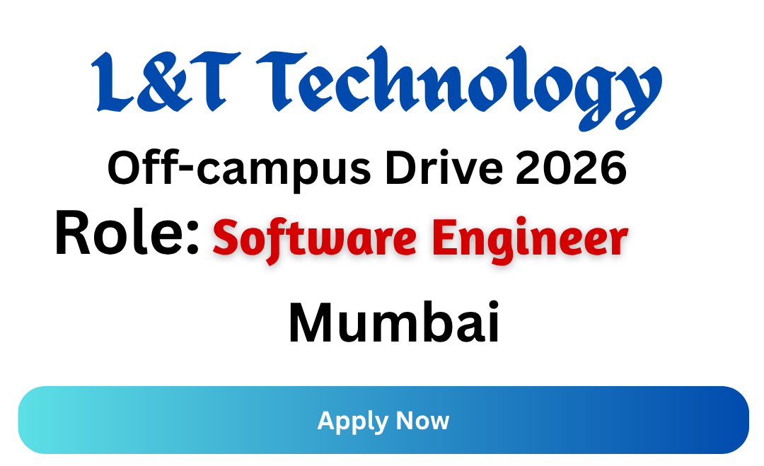 L&T Off-campus Drive 2026