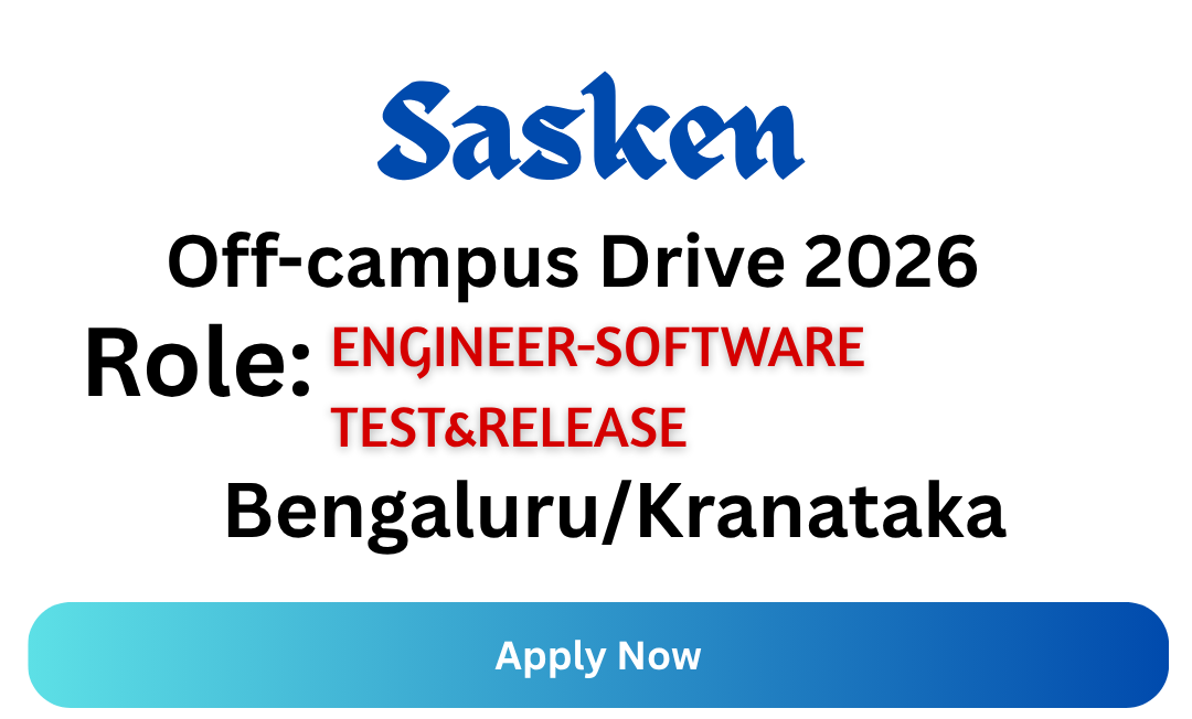 Sasken Off-campus Drive 2026