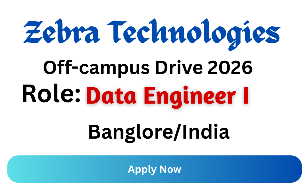 Zebra Technologies Off-campus Drive 2026