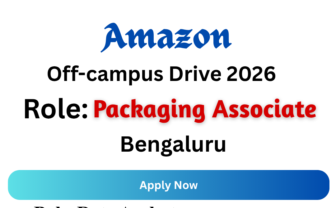 Amazon Off-campus Drive 2026