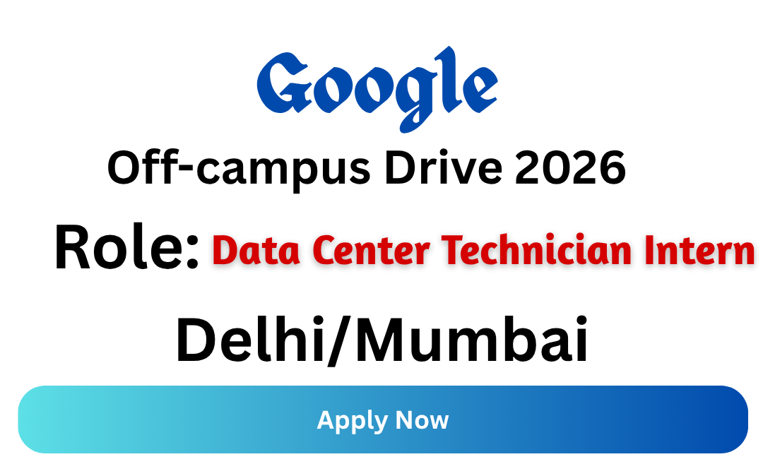 Google Off-campus Drive 2026