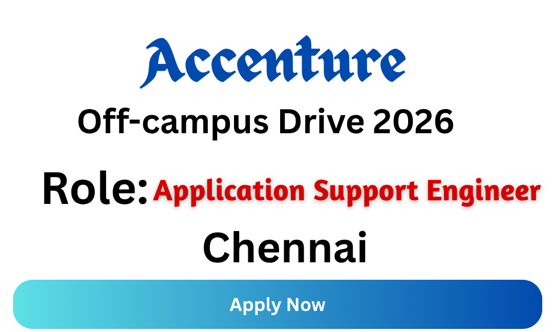 Accenture Off-campus Drive 2026
