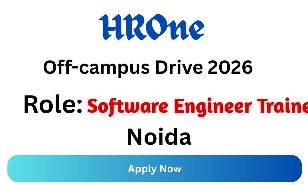 HROne Off-campus Drive 2026