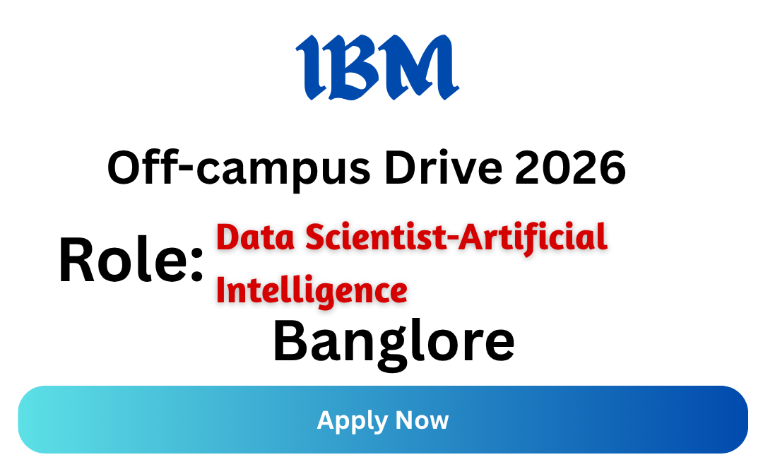IBM Off-campus Drive 2026