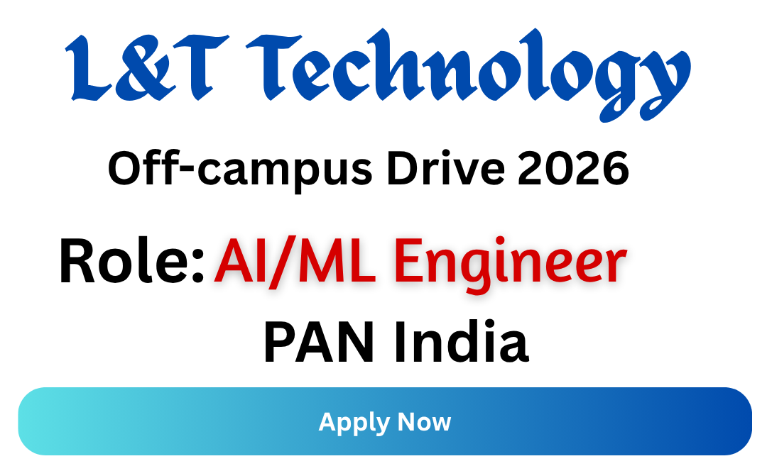 L&T Technology Off-campus Drive 2026