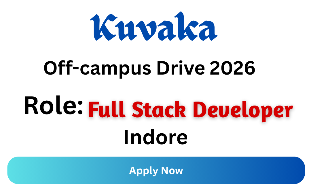 Kuvaka Off-campus Drive 2026