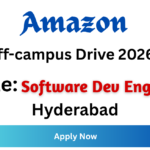 Amazon Off-campus Drive 2026