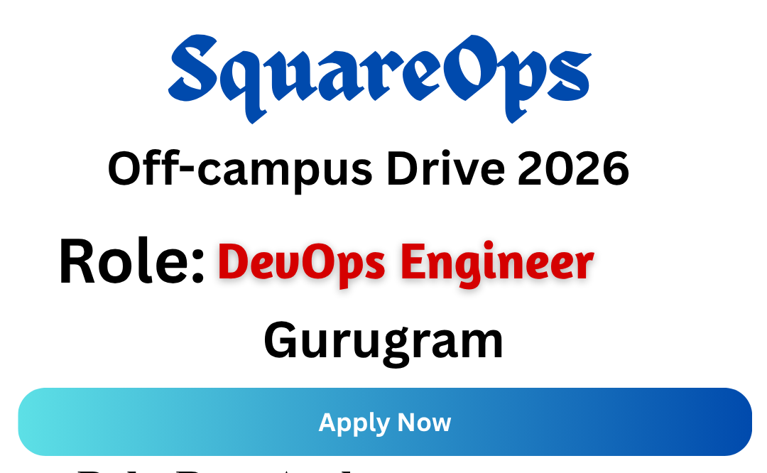 SquareOps Off-campus Drive 2026