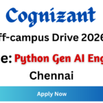 Cognizant Off-campus Drive 2026