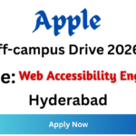Apple Off-campus Drive 2026