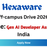 Hexaware Off-campus Drive 2026