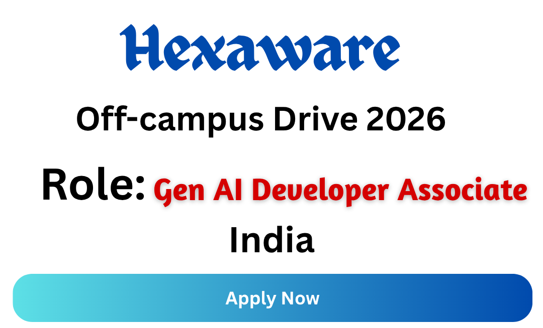 Hexaware Off-campus Drive 2026