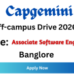 Capgemini Off-campus Drive 2026