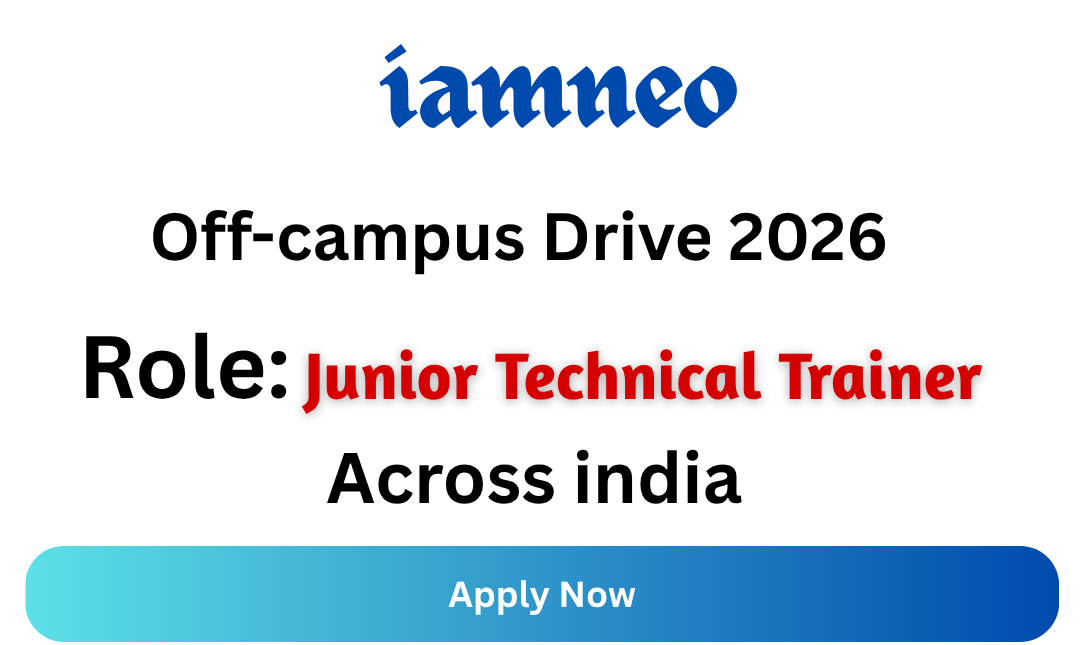 iamneo Off-campus Drive 2026