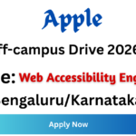 Apple Off-campus Drive 2026