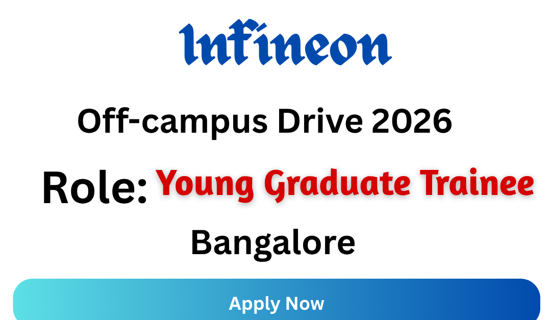 Infineon Off-campus Drive 2026