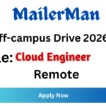 MailerMan Off-campus Drive 2026