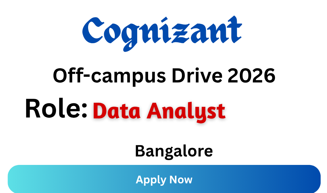 Cognizant Off-campus Drive 2026