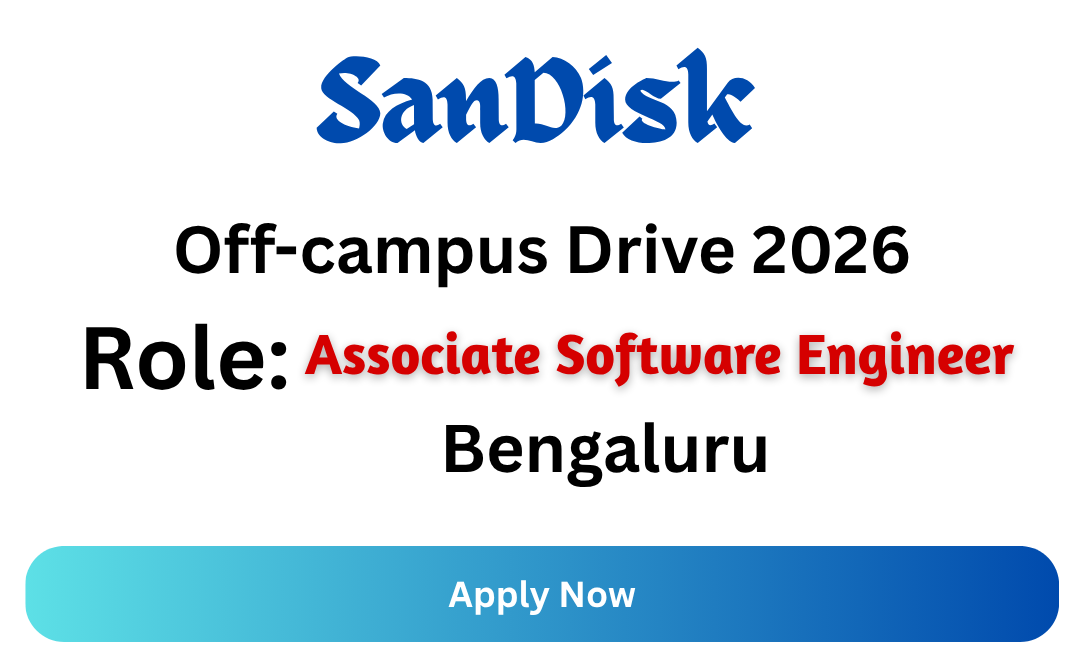 SanDisk Off-campus Drive 2026