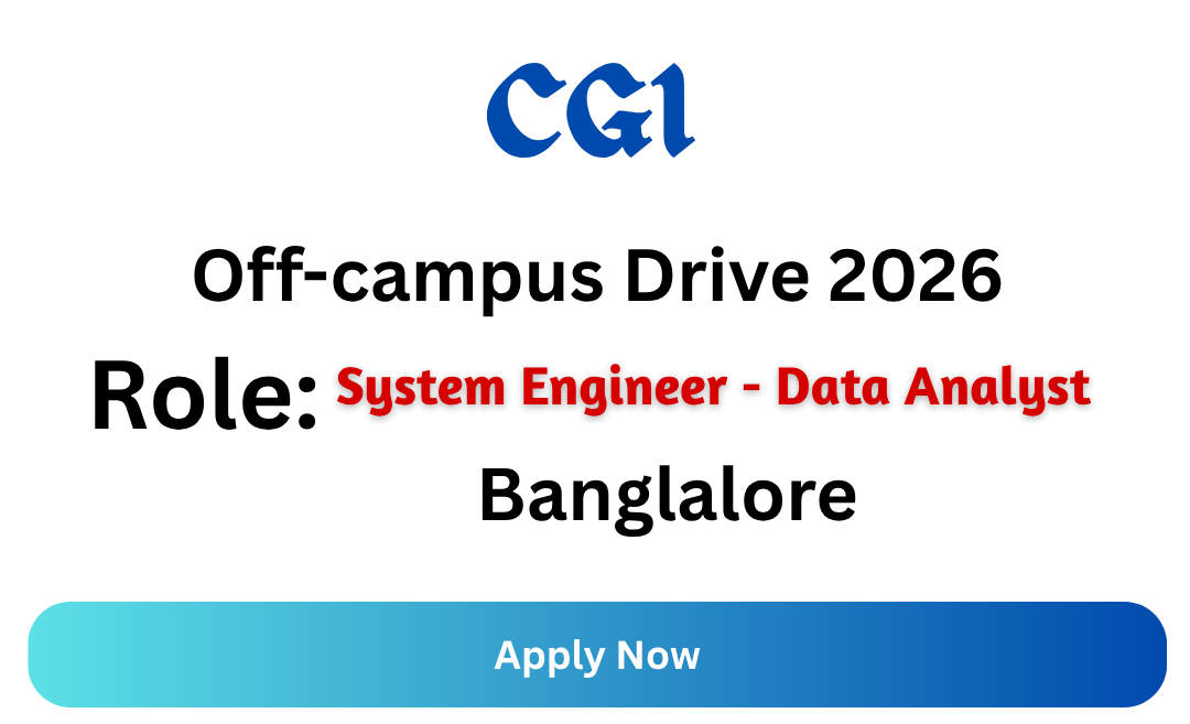 CGI Off-campus Drive 2026