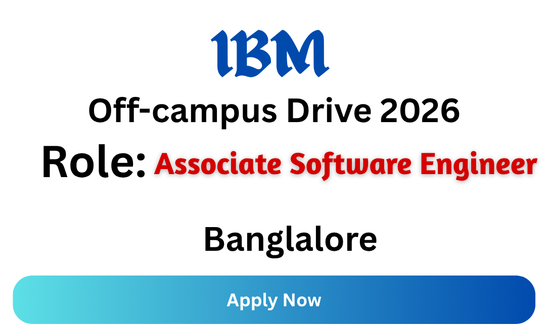 IBM Off-campus Drive 2026