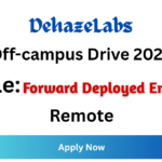 DehazeLabs Off-campus Drive 2026