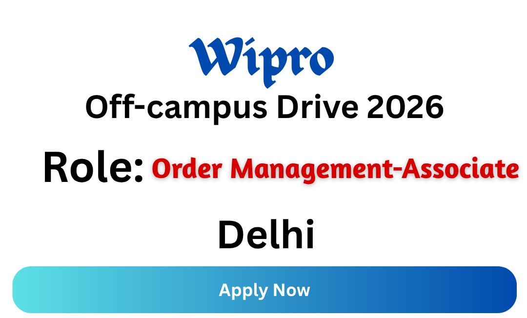 Wipro Off-campus Drive 2026