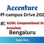 Accenture Off-campus Drive 2026