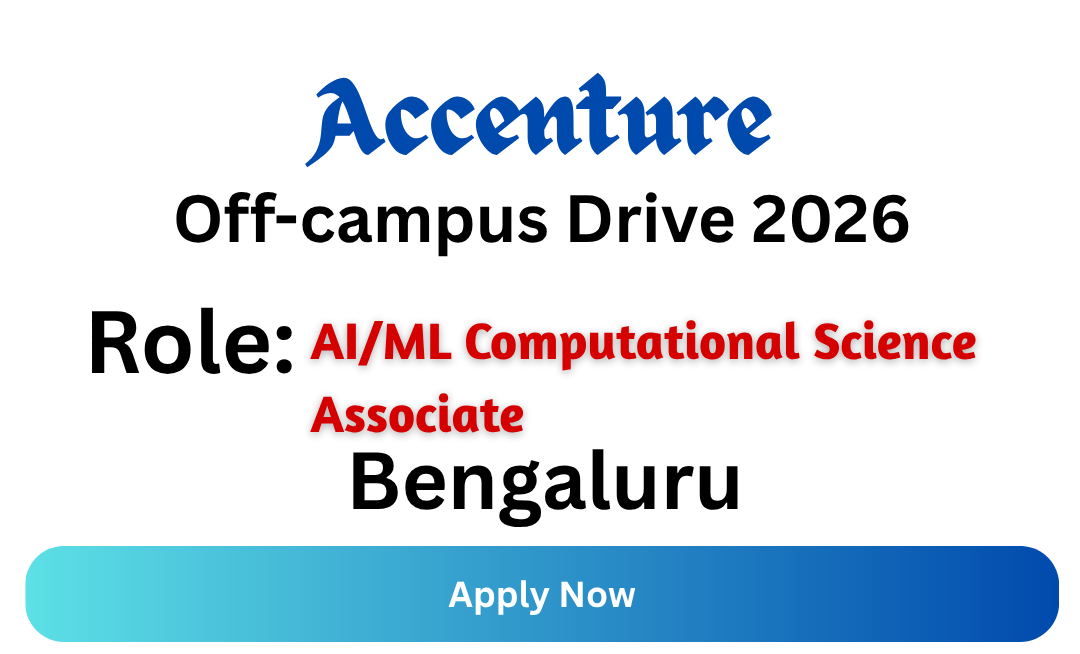 Accenture Off-campus Drive 2026