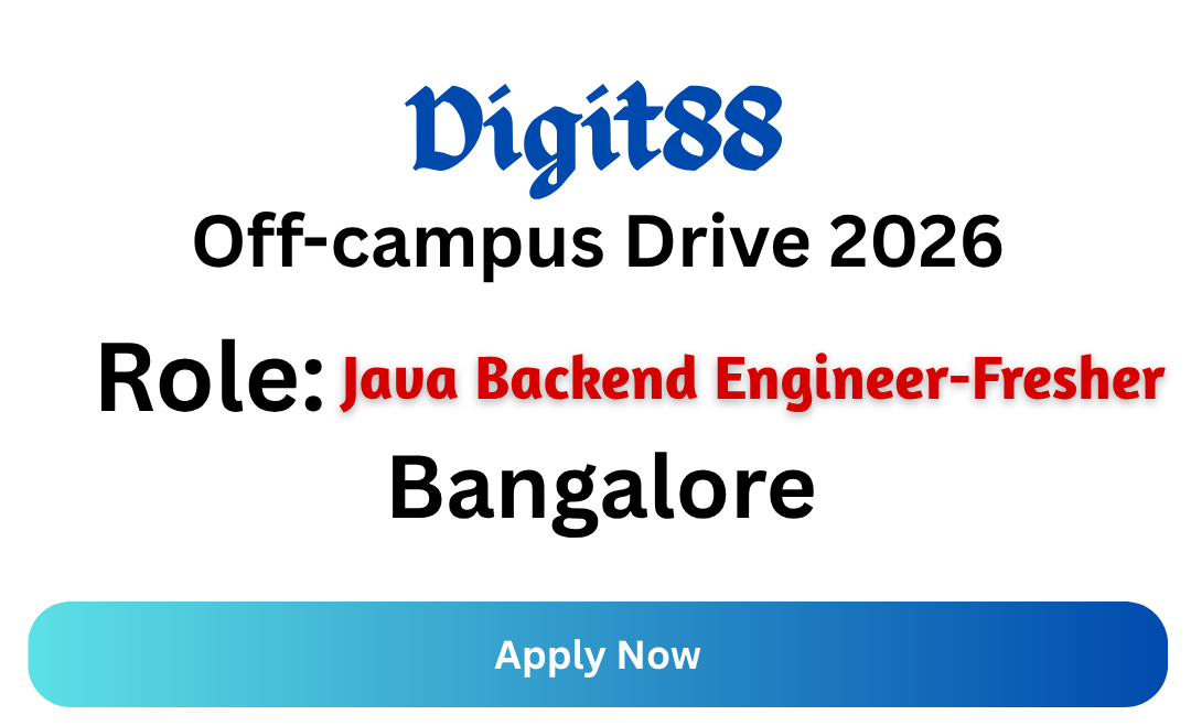 Digit88 Off-campus Drive 2026