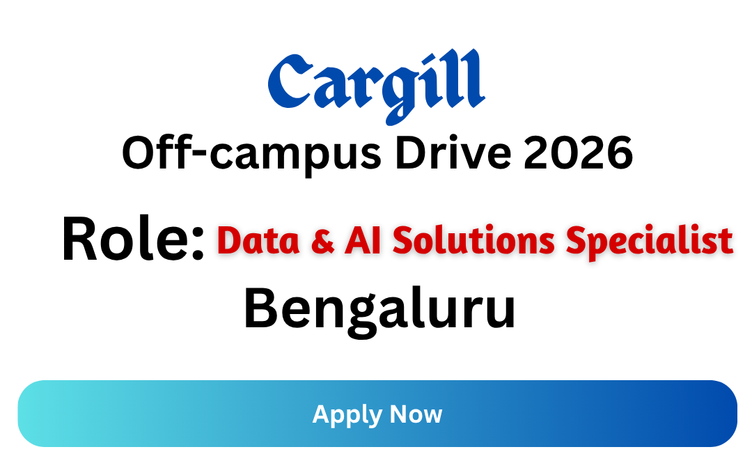 Cargill Off-campus Drive 2026