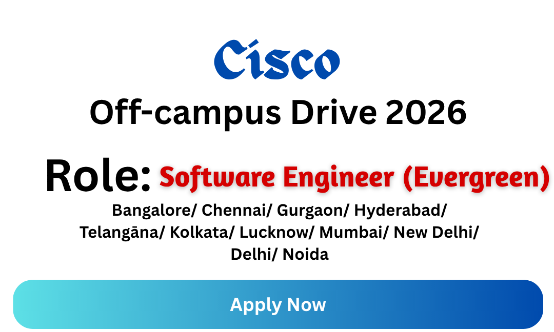 Cisco Off-campus Drive 2026