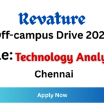 Revature Off-campus Drive 2026