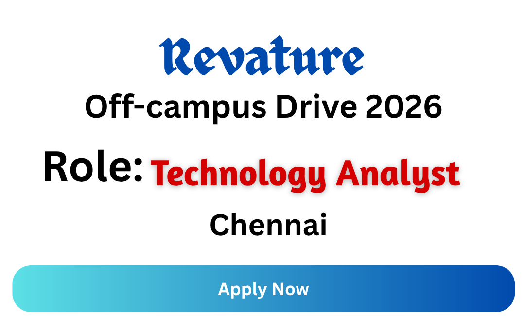 Revature Off-campus Drive 2026