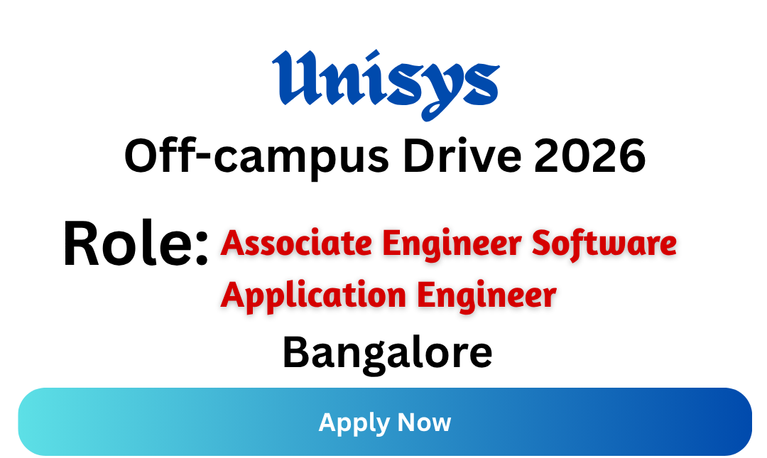 Unisys Off-campus Drive 2026