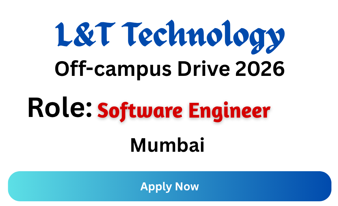 L&T Technology Off-campus Drive 2026