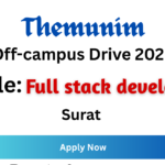 Themunim Off-campus Drive 2026