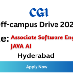 CGI Off-campus Drive 2026