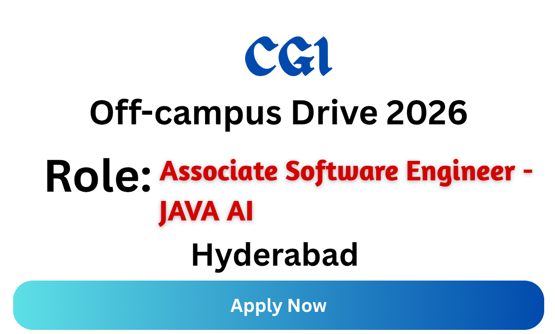 CGI Off-campus Drive 2026