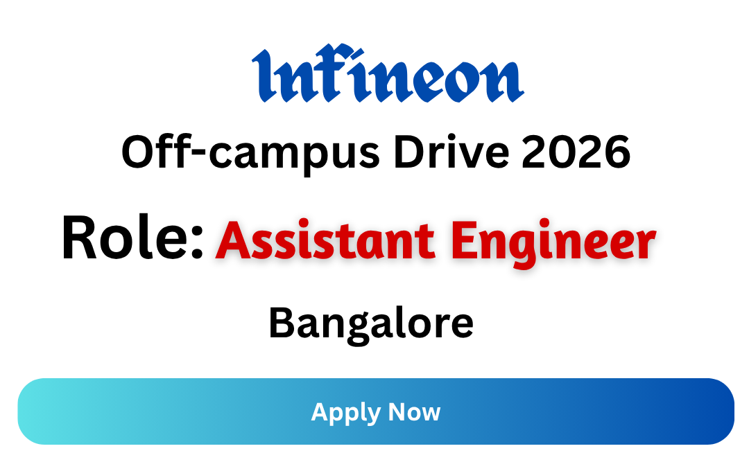 Infineon Off-campus Drive 2026