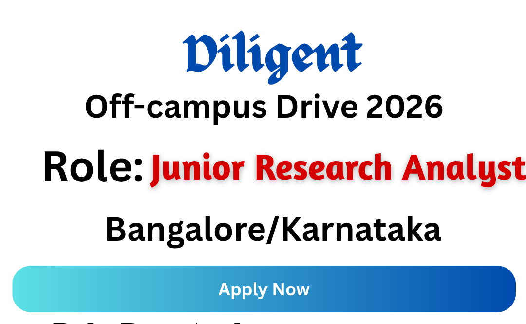 Diligent Off-campus Drive 2026