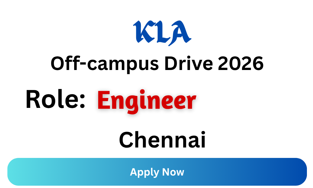 KLA Off-campus Drive 2026